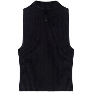 Courrèges Ribbed Knit Top - NWT